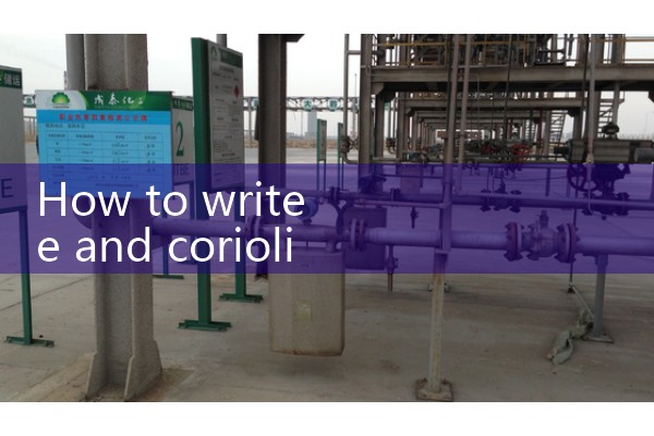 e&h coriolis flow meter